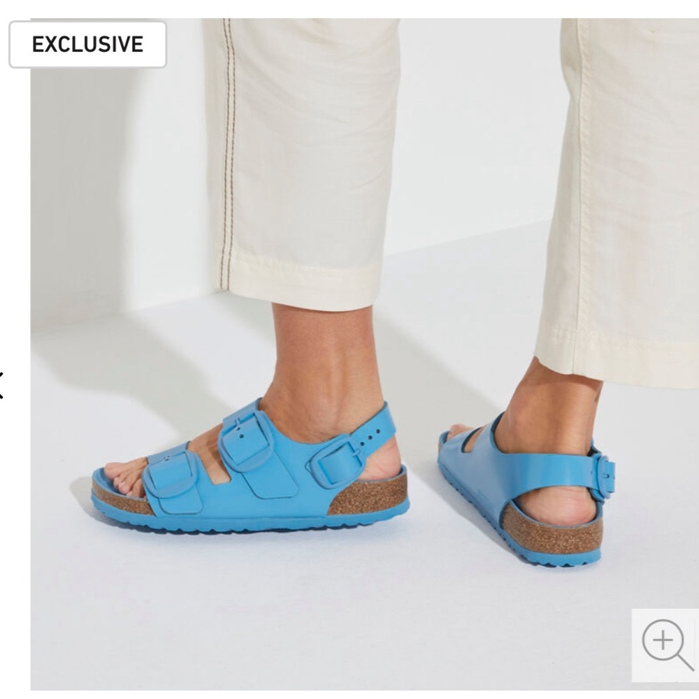 Milano Big Buckle
Natural Leather Patent High Shine Sky Blue Size:38 L-7 M-5